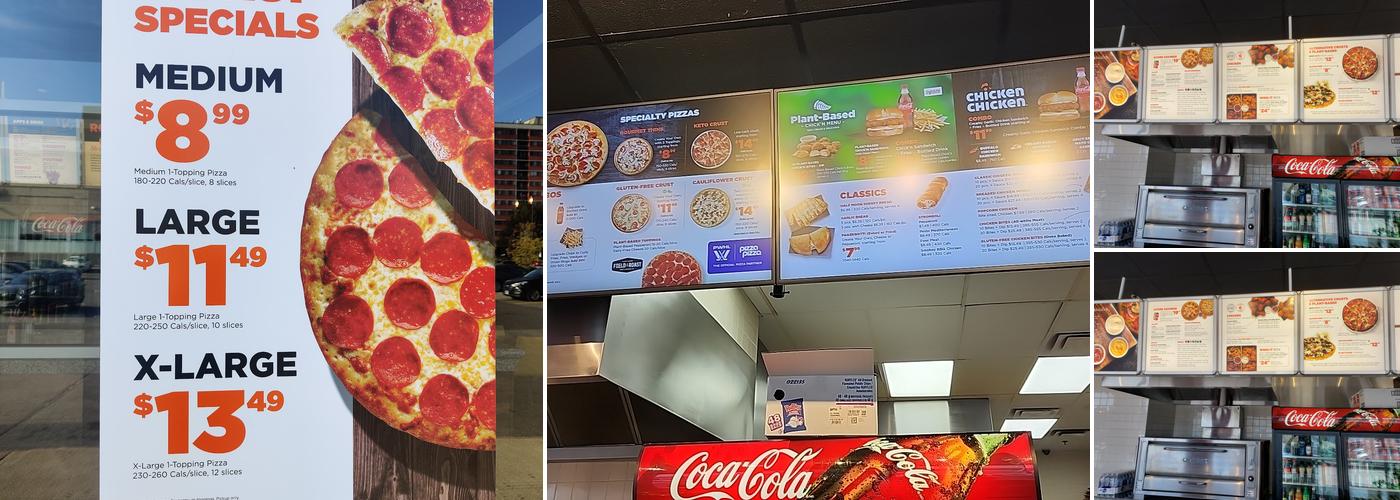 Pizza Pizza Menu