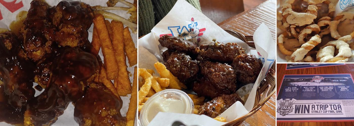 Wild Wing Parkway Mall Menu