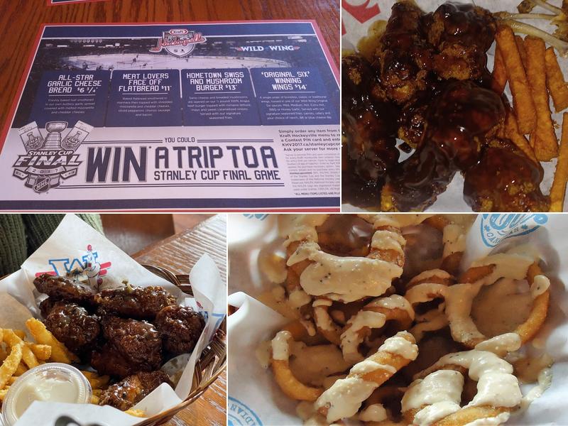 Wild Wing Parkway Mall Menu