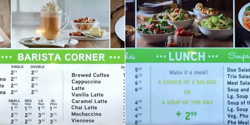 La Prep - Centenary Hospital Menu