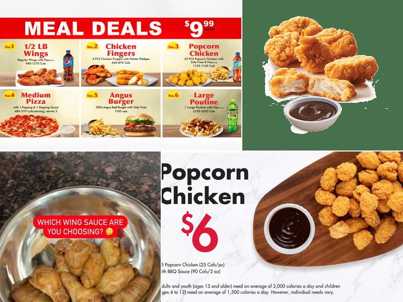 Gino's Pizza & Wing Machine Menu