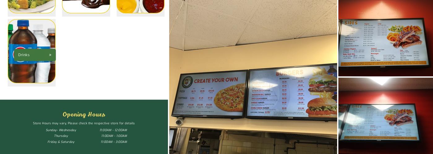 Wing Machine Menu