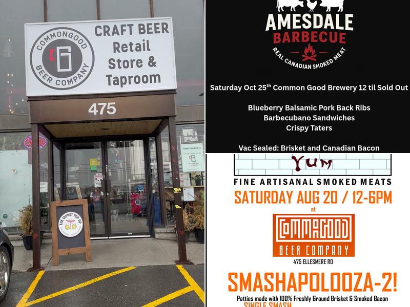 Common Good Beer Company Menu