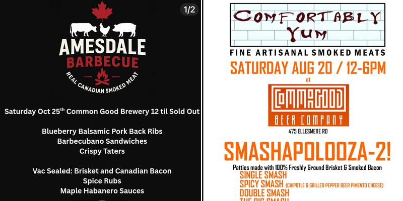 Common Good Beer Company Menu