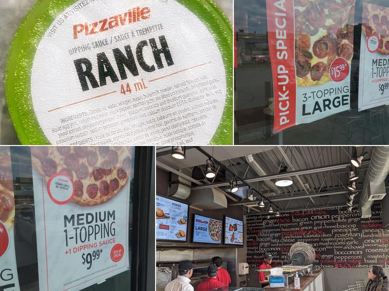 Pizzaville Menu