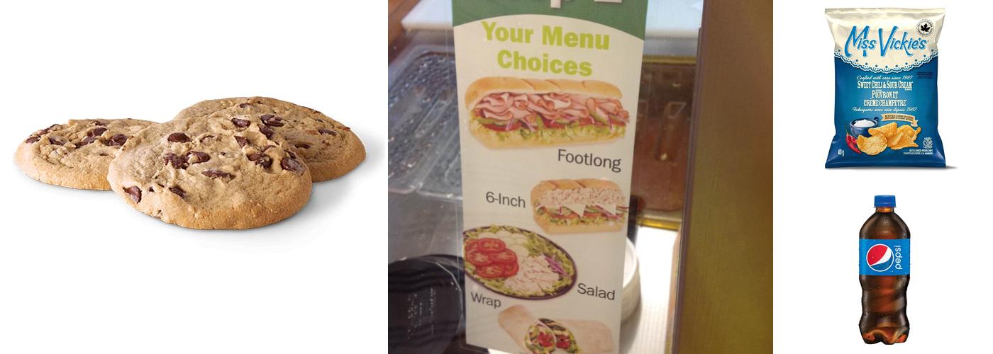 Subway Menu