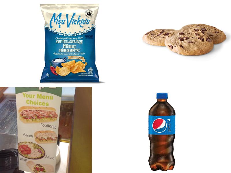 Subway Menu