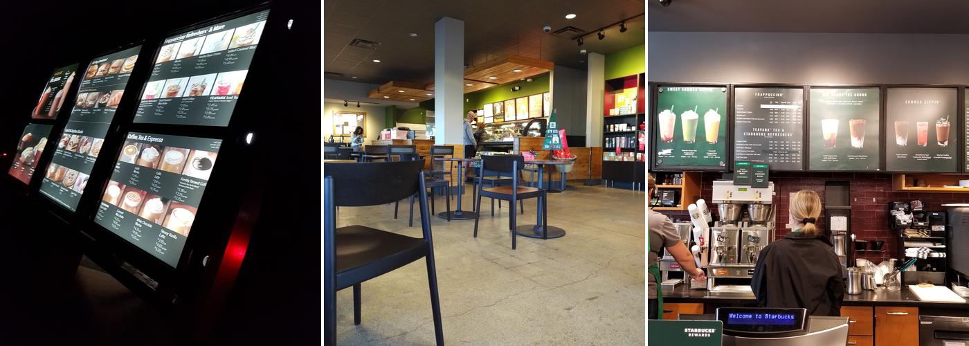 Starbucks Coffee Company Menu