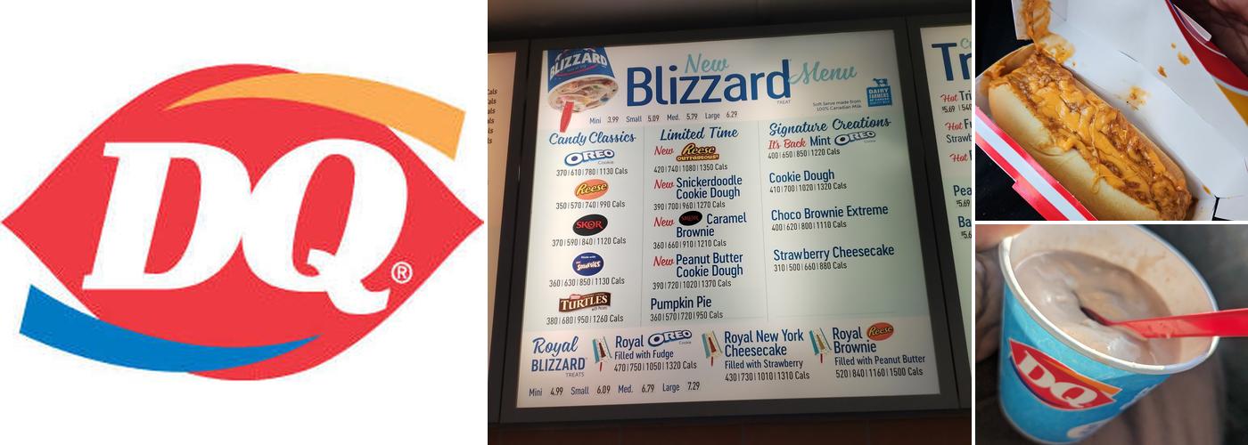 Dairy Queen (Treat) Menu