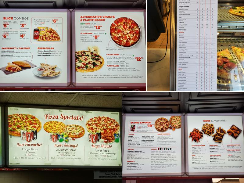 Pizza Pizza Menu