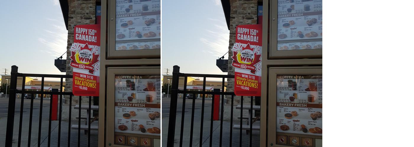 Tim Hortons Menu