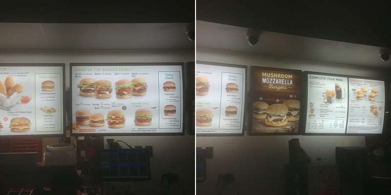 A&W Canada Menu