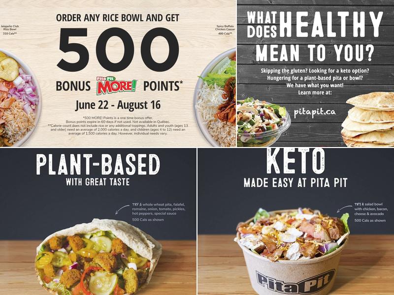 Pita Pit Menu