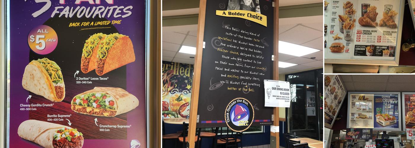 Taco Bell Menu