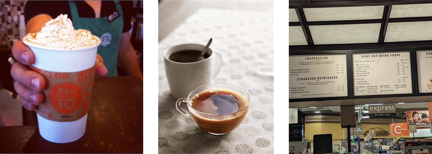Starbucks Menu