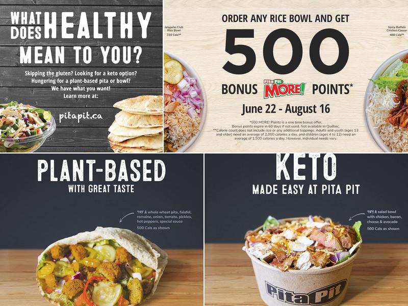 Pita Pit Menu