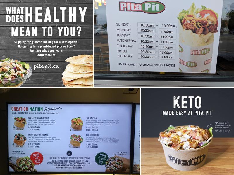 Pita Pit Menu