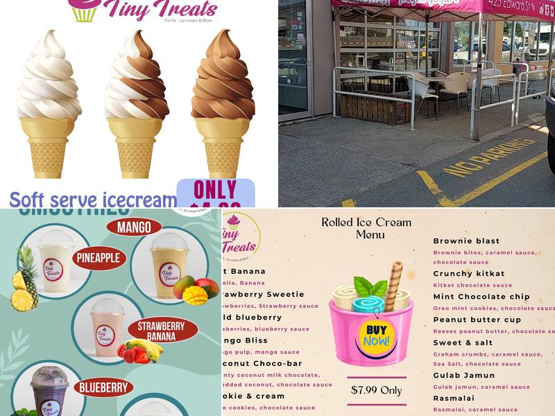 Tiny Treats Menu