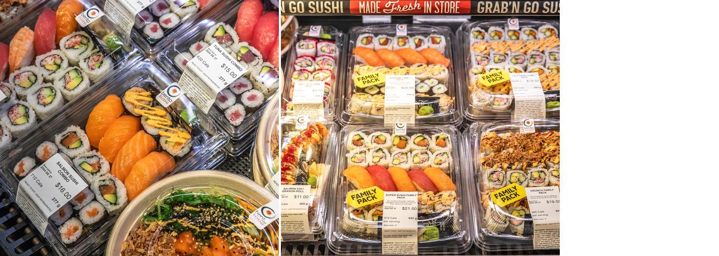 Bento Sushi Menu
