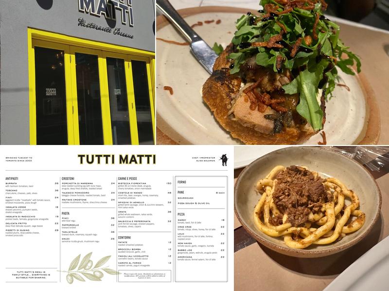 Tutti Matti Menu