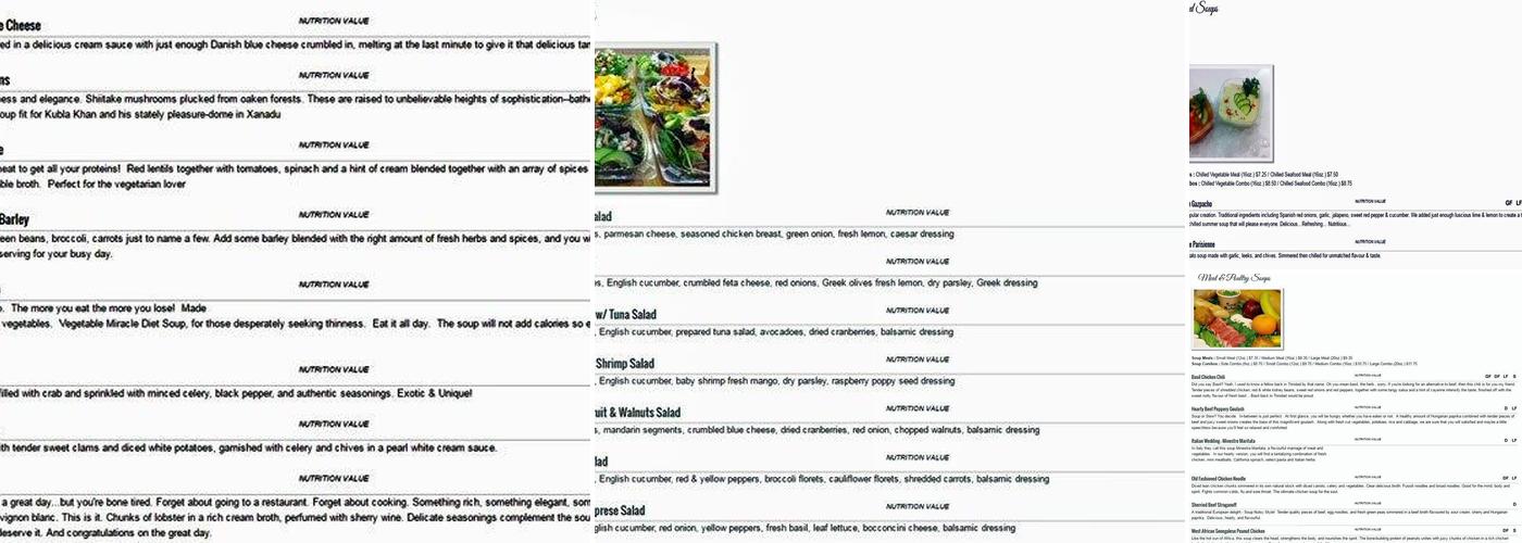 Soup Nutsy Menu