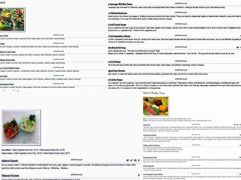Soup Nutsy Menu