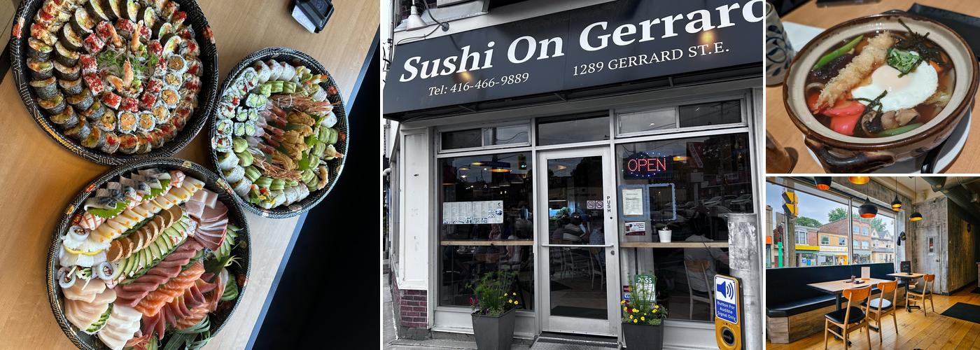 Sushi on Gerrard Menu