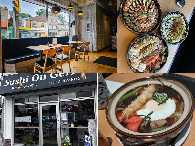 Sushi on Gerrard Menu