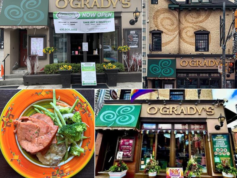 O'Grady's Restaurant On Church 518 Church St, Toronto