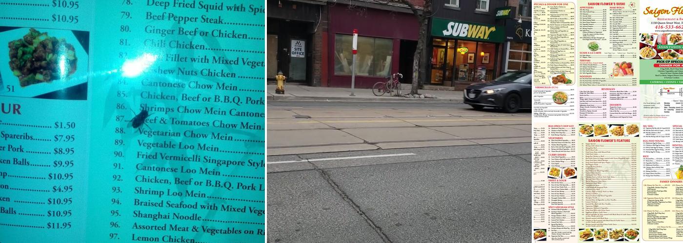 Saigon Flower Restaurant Menu