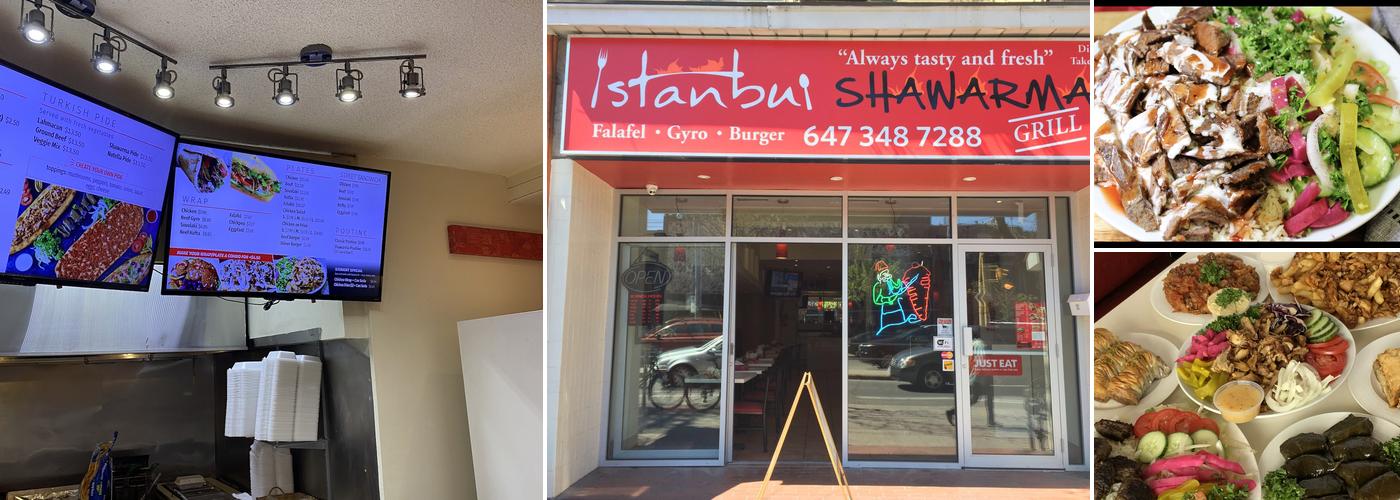 Istanbul Shawarma Menu