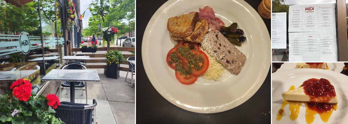 Midi Bistro Restaurant Menu