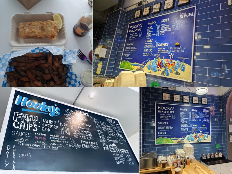 Hooky's Fish and Chips Menu