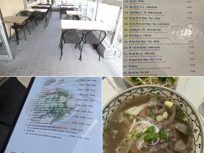 Pho Rùa Vàng Golden Turtle Restaurant Menu