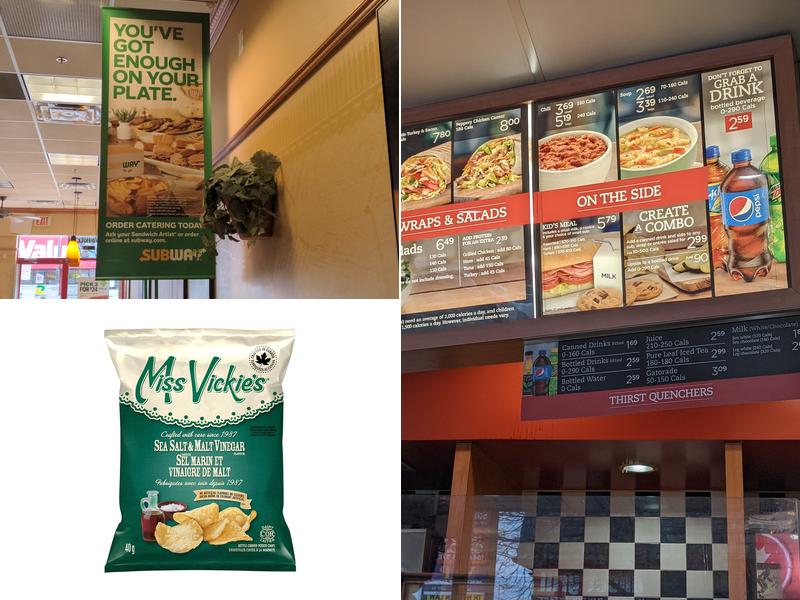 Subway Menu