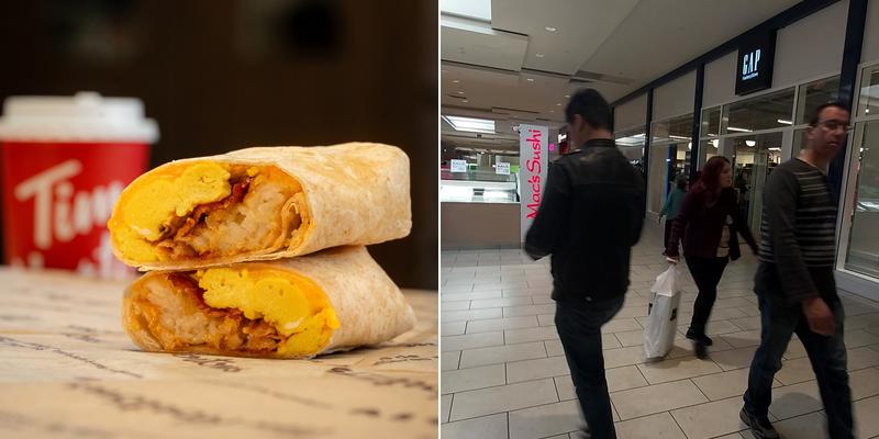 Tim Hortons Menu