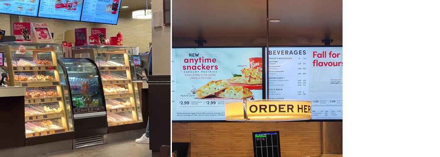 Tim Hortons Menu