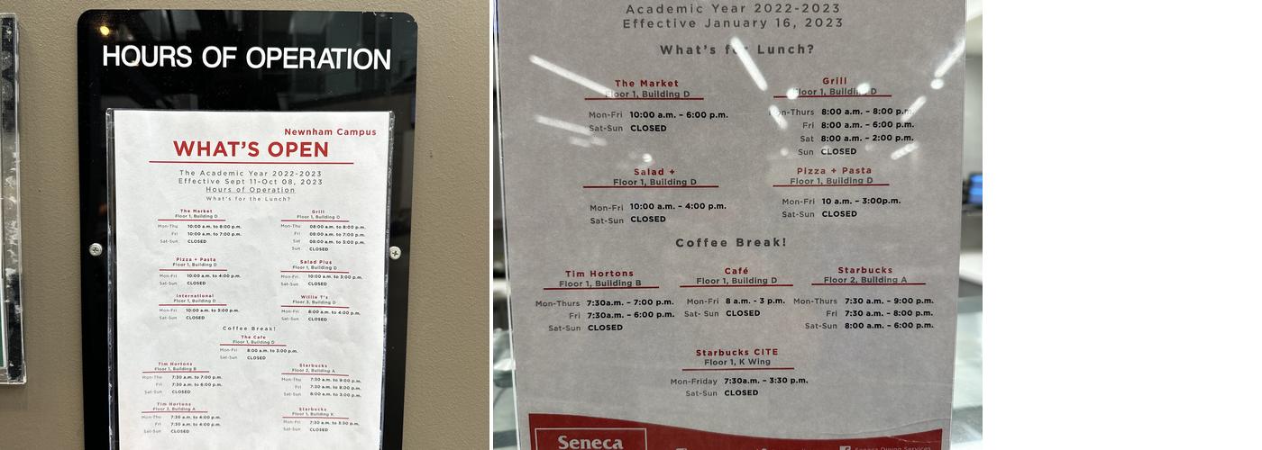 Starbucks Menu