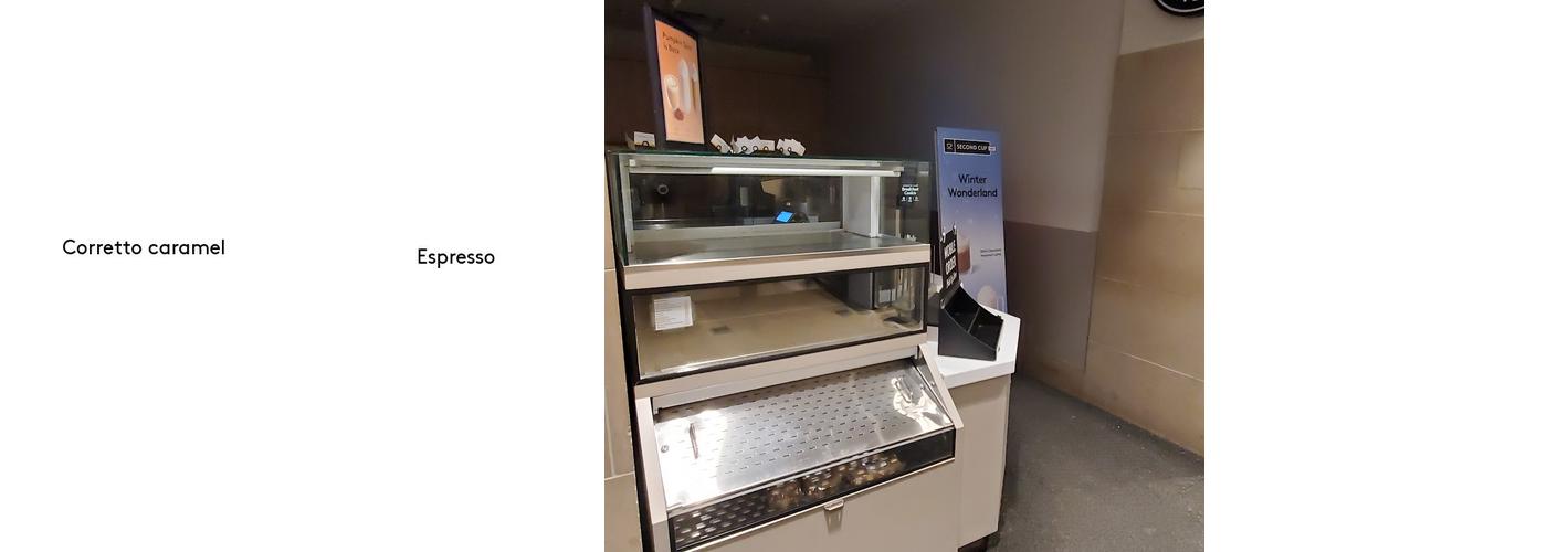 Second Cup Café Menu