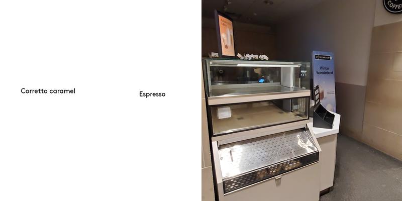 Second Cup Café Menu