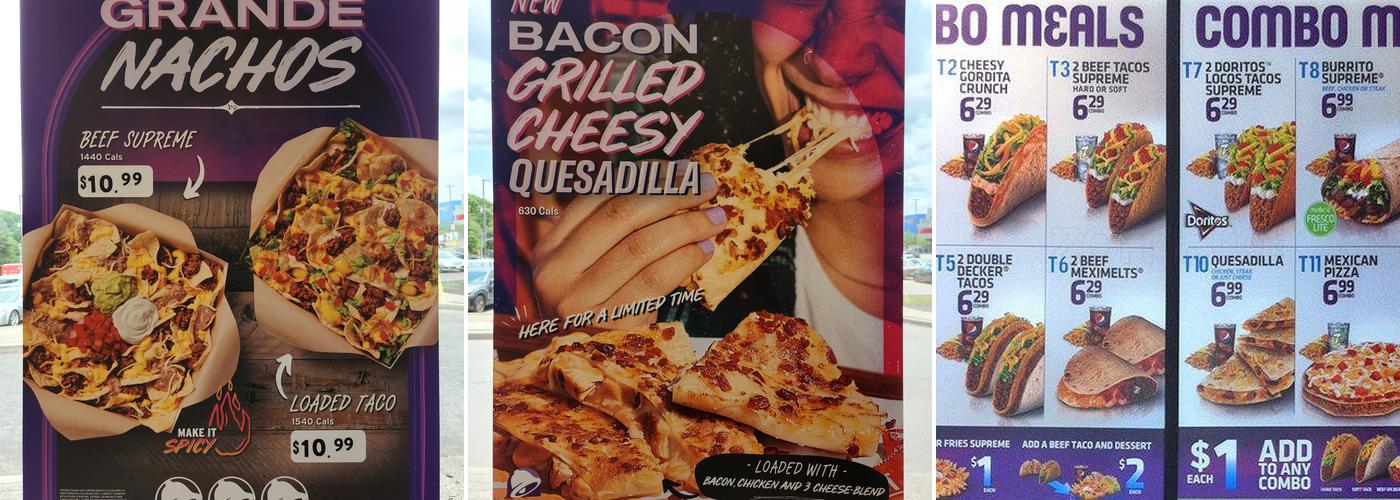 Taco Bell Menu