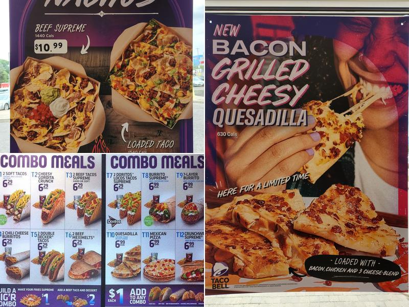Taco Bell Menu