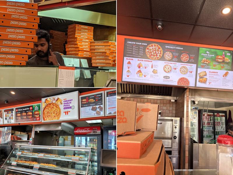 Pizza Pizza Menu
