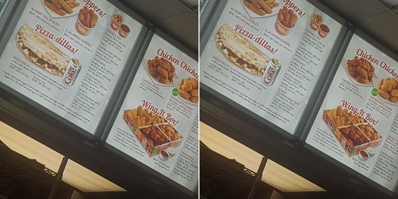 Pizza Pizza Menu