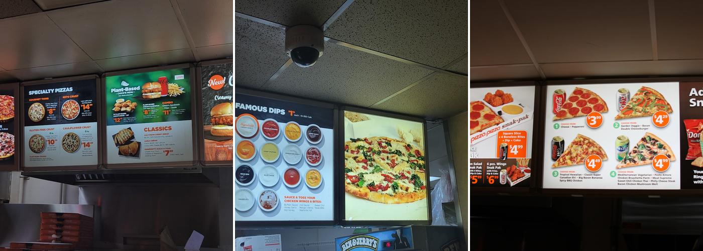 Pizza Pizza Menu