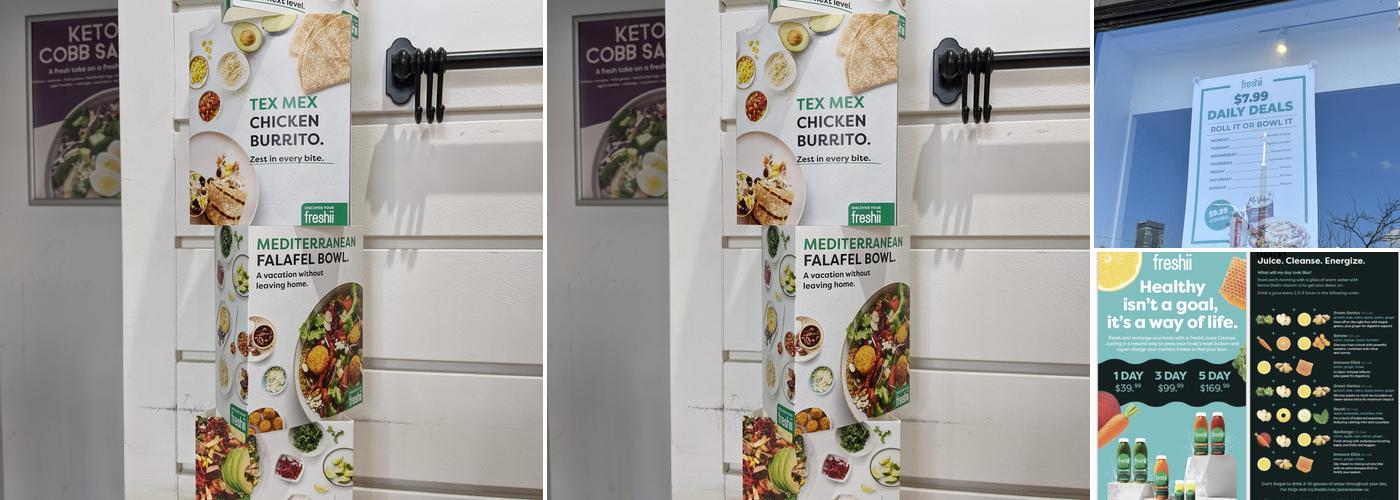 Freshii Menu