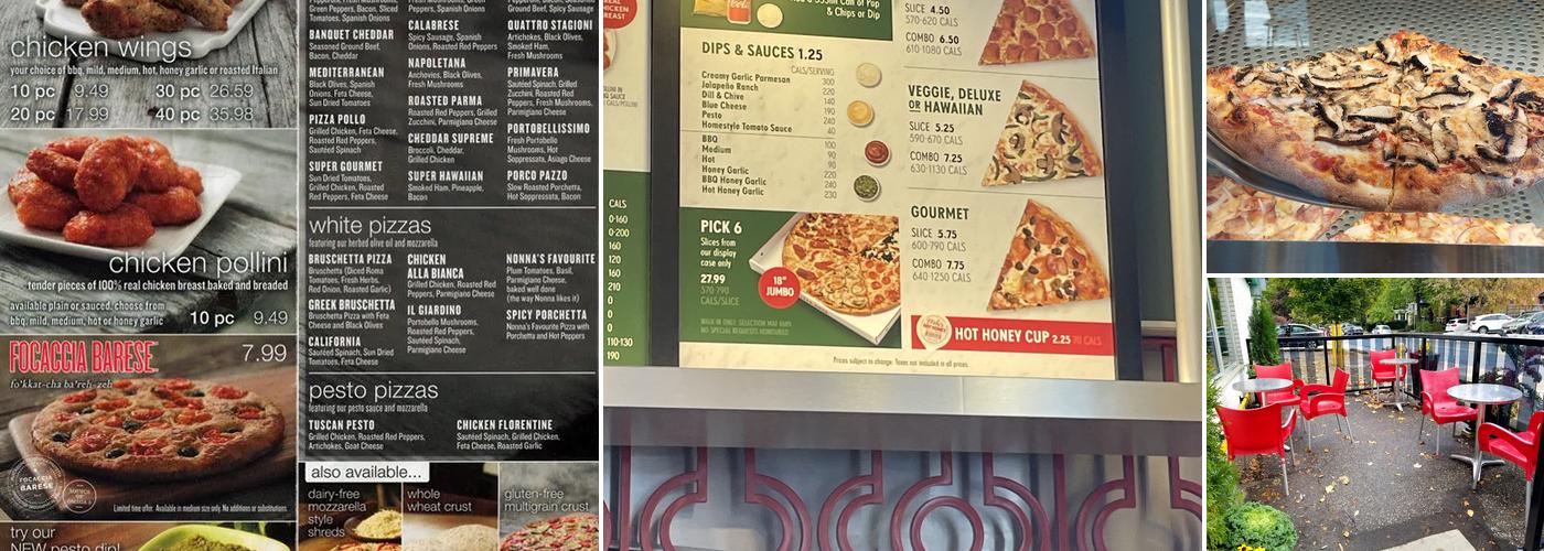 Pizza Nova Menu