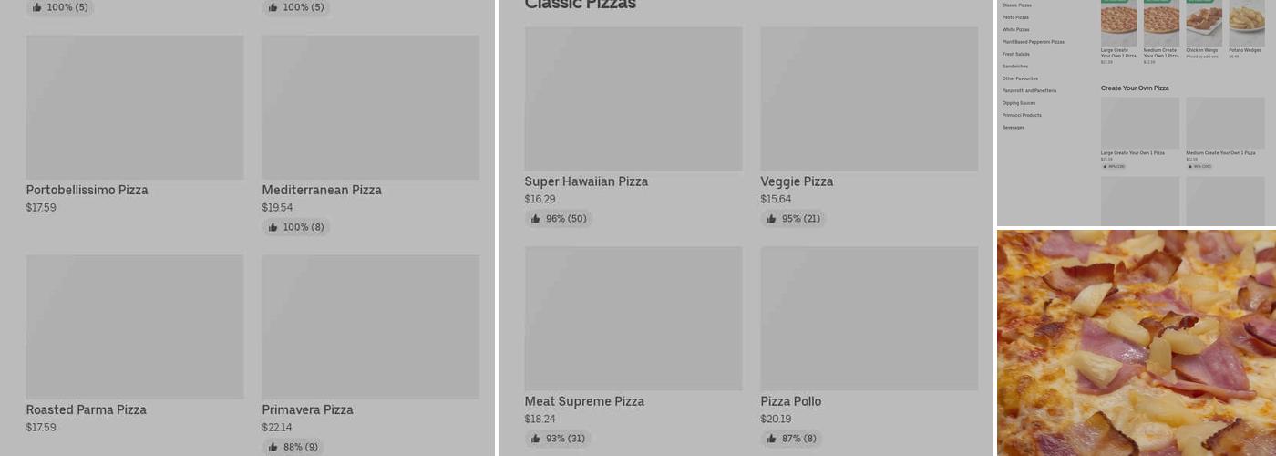 Pizza Nova Menu