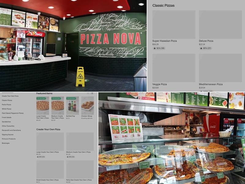 Pizza Nova Menu