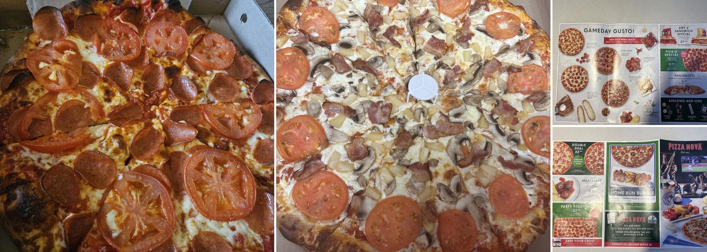 Pizza Nova Menu